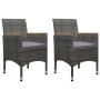 Graues 3-teiliges Garten-Essset von vidaXL, Gartensets - Ref: Foro24-3068688, Preis: 242,68 €, Rabatt: %