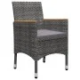 Graues 3-teiliges Garten-Essset von vidaXL, Gartensets - Ref: Foro24-3068688, Preis: 242,68 €, Rabatt: %