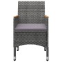 Graues 3-teiliges Garten-Essset von vidaXL, Gartensets - Ref: Foro24-3068688, Preis: 250,83 €, Rabatt: %