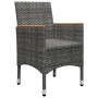 Graues 3-teiliges Garten-Essset von vidaXL, Gartensets - Ref: Foro24-3068688, Preis: 250,83 €, Rabatt: %