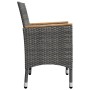 Graues 3-teiliges Garten-Essset von vidaXL, Gartensets - Ref: Foro24-3068688, Preis: 250,83 €, Rabatt: %