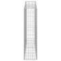 Gabionenkörbe 18 Stück Bogenform Eisen 200x30x120/140 cm von vidaXL, Töpfe und Pflanzgefäße - Ref: Foro24-3145465, Preis: 1,0...
