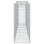 Gabionenkörbe 4 Stk. Bogenform Eisen 400x50x120/140 cm von vidaXL, Töpfe und Pflanzgefäße - Ref: Foro24-3145971, Preis: 777,5...