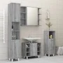 Badezimmerspiegelschrank aus grauem Sonoma-Sperrholz, 80 x 20,5 x 64 cm von vidaXL, Badezimmerwaschtische - Ref: Foro24-81552...