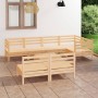 Gartenmöbel-Set 8-teilig aus massivem Kiefernholz von vidaXL, Gartensets - Ref: Foro24-3082752, Preis: 347,63 €, Rabatt: %