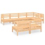 Garden furniture set 8 pieces solid pine wood by vidaXL, Garden sets - Ref: Foro24-3082752, Price: 347,63 €, Discount: %