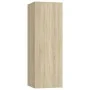 3 Stück Holzwerkstoff TV Wohnzimmer Möbel Set Sonoma Eiche von vidaXL, TV-Möbel - Ref: Foro24-3078973, Preis: 130,21 €, Rabat...