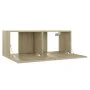 3 Stück Holzwerkstoff TV Wohnzimmer Möbel Set Sonoma Eiche von vidaXL, TV-Möbel - Ref: Foro24-3078973, Preis: 130,21 €, Rabat...