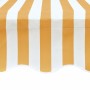 Gelb-weiße Segeltuchmarkise 4x3 m (ohne Struktur) von vidaXL, Markisen - Ref: Foro24-141017, Preis: 51,84 €, Rabatt: %
