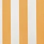 Yellow and white canvas awning 4x3 m (without structure) by vidaXL, Awnings - Ref: Foro24-141017, Price: 50,51 €, Discount: %