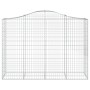 Gabionenkörbe 5 Stück Bogenform Eisen 200x50x140/160 cm von vidaXL, Töpfe und Pflanzgefäße - Ref: Foro24-3145685, Preis: 584,...