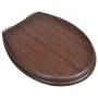Toilet seats with soft close lids 2 pcs MDF brown by vidaXL, Toilet and bidet seats - Ref: Foro24-275906, Price: 104,05 €, Di...