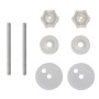 WC-Sitze mit Soft-Close-Deckel 2 Stück MDF braun von vidaXL, Toiletten- und Bidetsitze - Ref: Foro24-275906, Preis: 86,04 €, ...