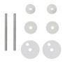 Toilet seats covers 2 pcs MDF starfish by vidaXL, Toilet and bidet seats - Ref: Foro24-275911, Price: 81,71 €, Discount: %