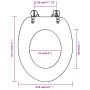 WC-Sitzbezüge 2 Stück MDF Altholz von vidaXL, Toiletten- und Bidetsitze - Ref: Foro24-275913, Preis: 75,59 €, Rabatt: %