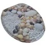 Toilet seats with covers 2 pcs MDF stones by vidaXL, Toilet and bidet seats - Ref: Foro24-275918, Price: 77,49 €, Discount: %