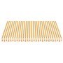 Replacement fabric for yellow and white awning 4x3.5 m by vidaXL, Awnings - Ref: Foro24-311938, Price: 54,78 €, Discount: %