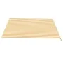 Tela de repuesto para toldo amarillo y blanco 4x3,5 m de vidaXL, Toldos - Ref: Foro24-311938, Precio: 56,87 €, Descuento: %