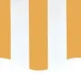 Replacement fabric for yellow and white awning 4x3.5 m by vidaXL, Awnings - Ref: Foro24-311938, Price: 56,77 €, Discount: %