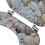 Toilet seats with covers 2 pcs MDF stones by vidaXL, Toilet and bidet seats - Ref: Foro24-275918, Price: 77,49 €, Discount: %