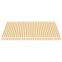 Replacement fabric for yellow and white awning 4.5x3.5 m by vidaXL, Awnings - Ref: Foro24-311940, Price: 71,95 €, Discount: %