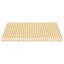 Replacement fabric for yellow and white awning 4.5x3.5 m by vidaXL, Awnings - Ref: Foro24-311940, Price: 65,73 €, Discount: %
