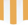Replacement fabric for yellow and white awning 5x3.5 m by vidaXL, Awnings - Ref: Foro24-311942, Price: 77,92 €, Discount: %