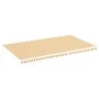 Replacement fabric for yellow and white awning 6x3.5 m by vidaXL, Awnings - Ref: Foro24-311944, Price: 81,65 €, Discount: %
