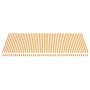 Ersatzstoff für gelb-weiße Markise 6x3,5 m von vidaXL, Markisen - Ref: Foro24-311944, Preis: 73,17 €, Rabatt: %