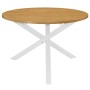 5-teiliges Esszimmermöbel-Set aus weißem MDF von vidaXL, Möbelsets für Küchen und Esszimmer - Ref: Foro24-276402, Preis: 467,...
