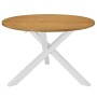 5-teiliges Esszimmermöbel-Set aus weißem MDF von vidaXL, Möbelsets für Küchen und Esszimmer - Ref: Foro24-276402, Preis: 467,...