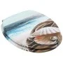 Toilet seat WC 2 units MDF lid shell design by vidaXL, Toilet and bidet seats - Ref: Foro24-276993, Price: 80,80 €, Discount: %