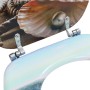 Toilet seat WC 2 units MDF lid shell design by vidaXL, Toilet and bidet seats - Ref: Foro24-276993, Price: 82,53 €, Discount: %