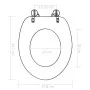 WC WC-Sitz 2 Stk. MDF Deckelschale Ausführung von vidaXL, Toiletten- und Bidetsitze - Ref: Foro24-276993, Preis: 80,80 €, Rab...