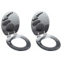 WC toilet seat 2 pcs soft closing lid MDF rock design by vidaXL, Toilet and bidet seats - Ref: Foro24-276996, Price: 85,63 €,...