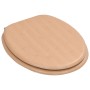 Toilettensitz WC 2 Stück weicher Deckel MDF Bambus von vidaXL, Toiletten- und Bidetsitze - Ref: Foro24-276995, Preis: 79,73 €...
