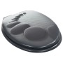 WC toilet seat 2 pcs soft closing lid MDF rock design by vidaXL, Toilet and bidet seats - Ref: Foro24-276996, Price: 85,63 €,...