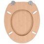 Toilettensitz WC 2 Stück weicher Deckel MDF Bambus von vidaXL, Toiletten- und Bidetsitze - Ref: Foro24-276995, Preis: 79,73 €...