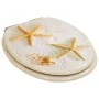WC toilet seat 2 pcs soft close lid MDF starfish by vidaXL, Toilet and bidet seats - Ref: Foro24-276997, Price: 102,15 €, Dis...