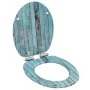 WC toilet seat 2 pcs soft closing lid MDF old wood by vidaXL, Toilet and bidet seats - Ref: Foro24-276999, Price: 84,60 €, Di...