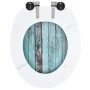 WC toilet seat 2 pcs soft closing lid MDF old wood by vidaXL, Toilet and bidet seats - Ref: Foro24-276999, Price: 84,60 €, Di...