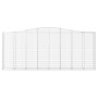 Gabionenkörbe 5 Stück bogenförmiges Eisen 400x50x160/180 cm von vidaXL, Töpfe und Pflanzgefäße - Ref: Foro24-3145998, Preis: ...
