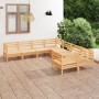Juego de muebles de jardín 8 piezas madera maciza de pino de vidaXL, Conjuntos de jardín - Ref: Foro24-3083244, Precio: 351,73 €