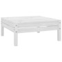 Gartenmöbel-Set 10-teilig aus massivem weißem Kiefernholz von vidaXL, Gartensets - Ref: Foro24-3083380, Preis: 520,86 €, Raba...
