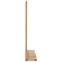 Espejo de cuarto de baño madera maciza de nogal 60x12x62 cm