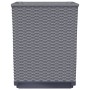 Pflanzgefäße 4 Stück dunkelgraues Polypropylen 30x30x37 cm von vidaXL, Töpfe und Pflanzgefäße - Ref: Foro24-364185, Preis: 98...