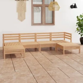 Garden furniture set 6 pieces solid pine wood by vidaXL, Garden sets - Ref: Foro24-3083334, Price: 257,79 €, Discount: %