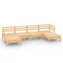 Gartenmöbel-Set 6-teilig aus massivem Kiefernholz von vidaXL, Gartensets - Ref: Foro24-3083334, Preis: 257,79 €, Rabatt: %