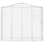 Gabionenkörbe 12 Stk. Bogenform Eisen 200x50x160/180 cm von vidaXL, Töpfe und Pflanzgefäße - Ref: Foro24-3145713, Preis: 1,00...
