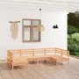 Garden furniture set 6 pieces solid pine wood by vidaXL, Garden sets - Ref: Foro24-3083394, Price: 255,56 €, Discount: %